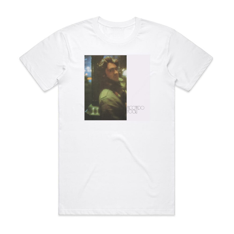 Riccardo Fogli Riccardo Fogli Album Cover T-Shirt White