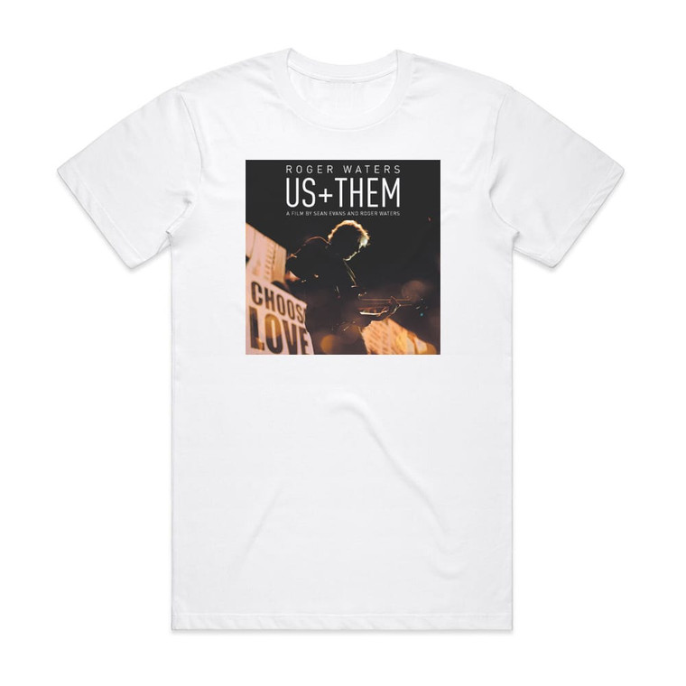 Roger Waters Us Them Album Cover T-Shirt White