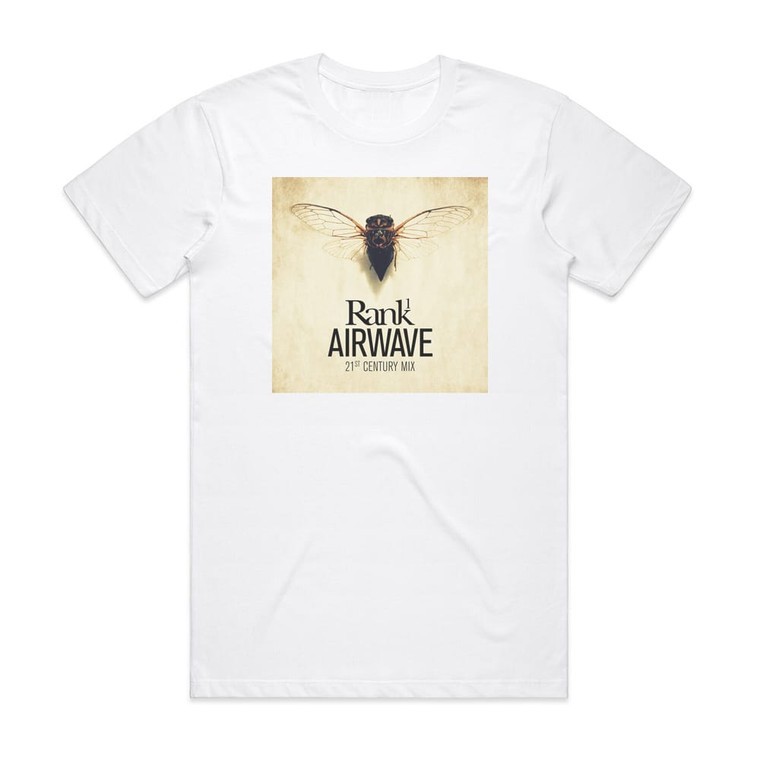 Rank 1 Airwave Album Cover T-Shirt White