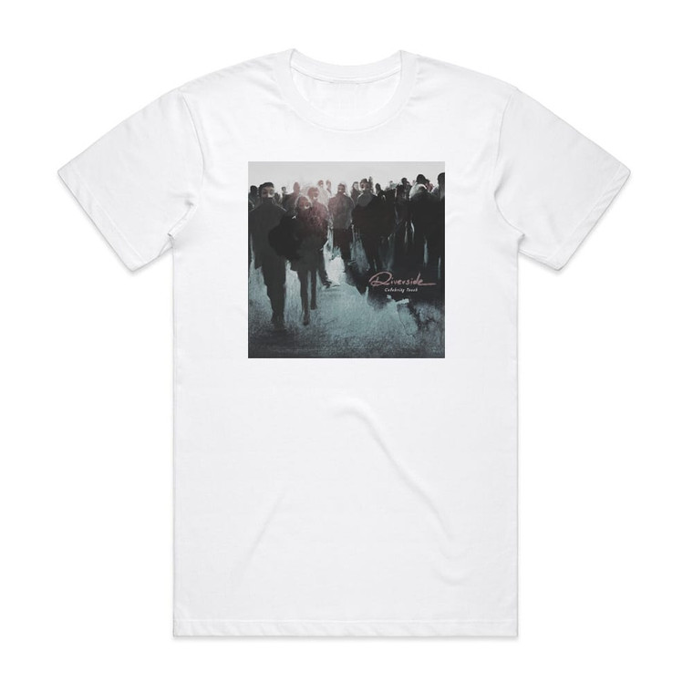 Riverside Celebrity Touch Album Cover T-Shirt White