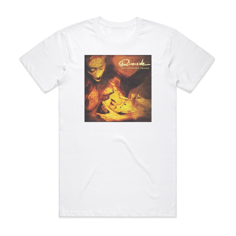 Riverside Schizophrenic Prayer Album Cover T-Shirt White