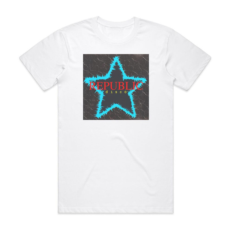 Republic Disco Album Cover T-Shirt White