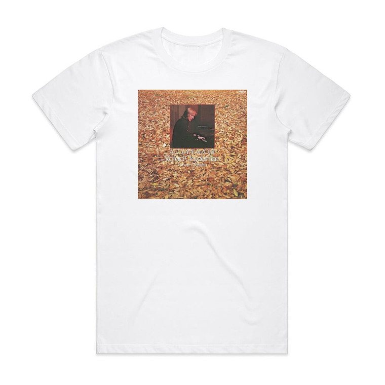 Richard Clayderman A Comme Amour Album Cover T-Shirt White