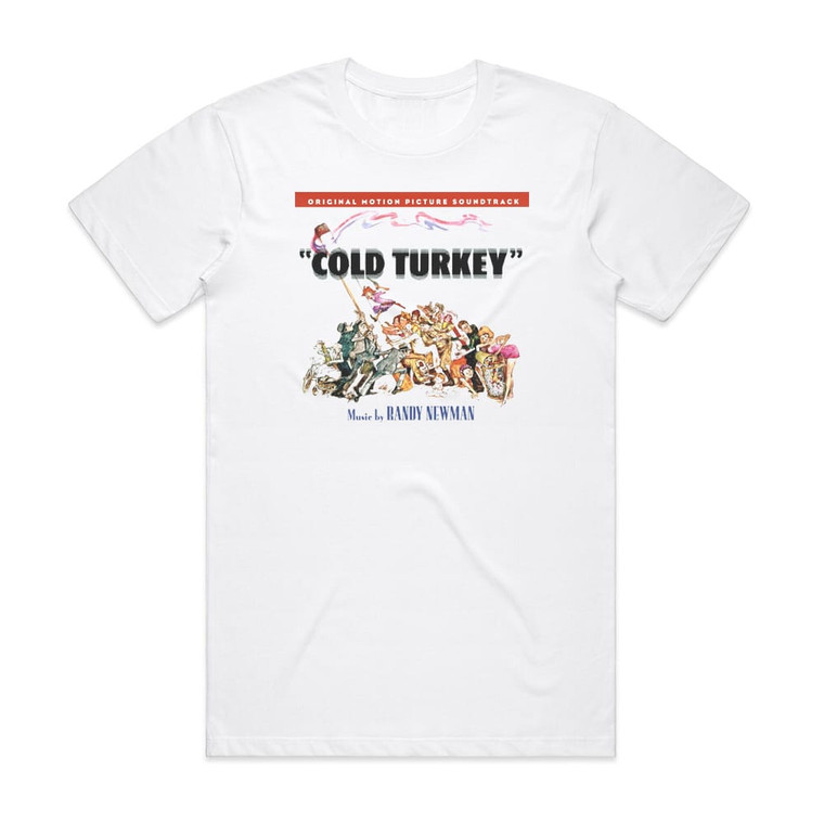Randy Newman Cold Turkey Album Cover T-Shirt White