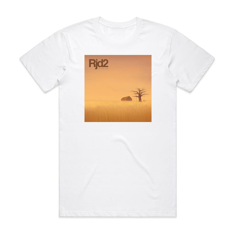 RJD2 The Third Hand Album Cover T-Shirt White