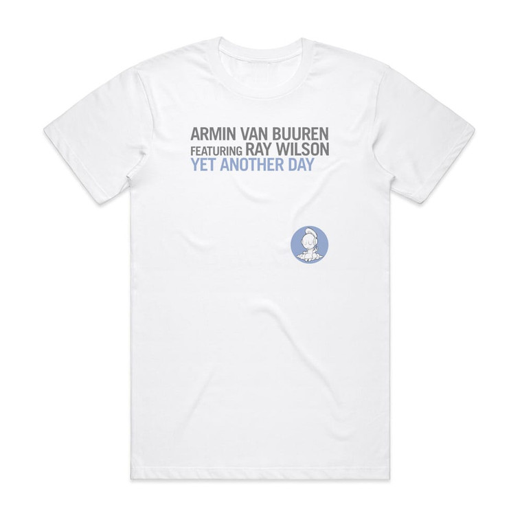 Ray Wilson Yet Another Day Album Cover T-Shirt White