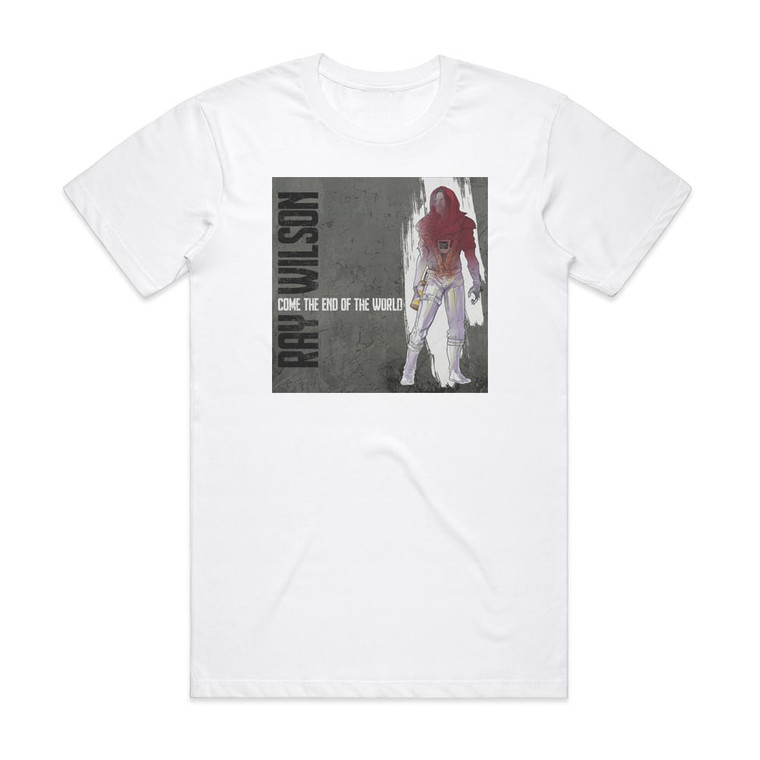 Ray Wilson Come The End Of The World Album Cover T-Shirt White
