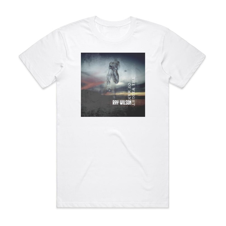 Ray Wilson The Weight Of Man Album Cover T-Shirt White