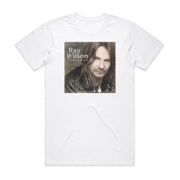 Ray Wilson Genesis Vs Stiltskin Album Cover T-Shirt White