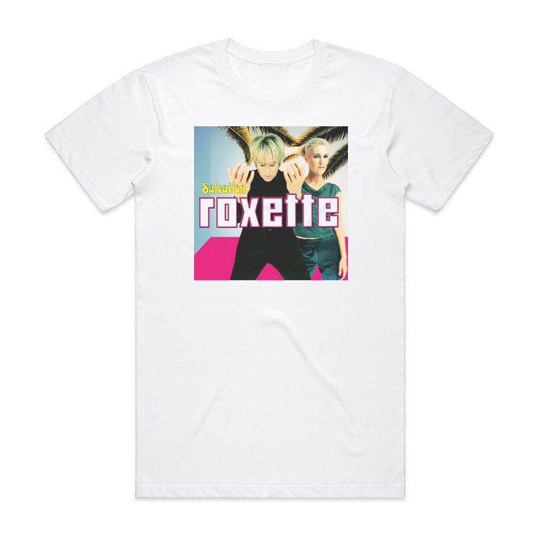 Roxette Salvation Album Cover T-Shirt White