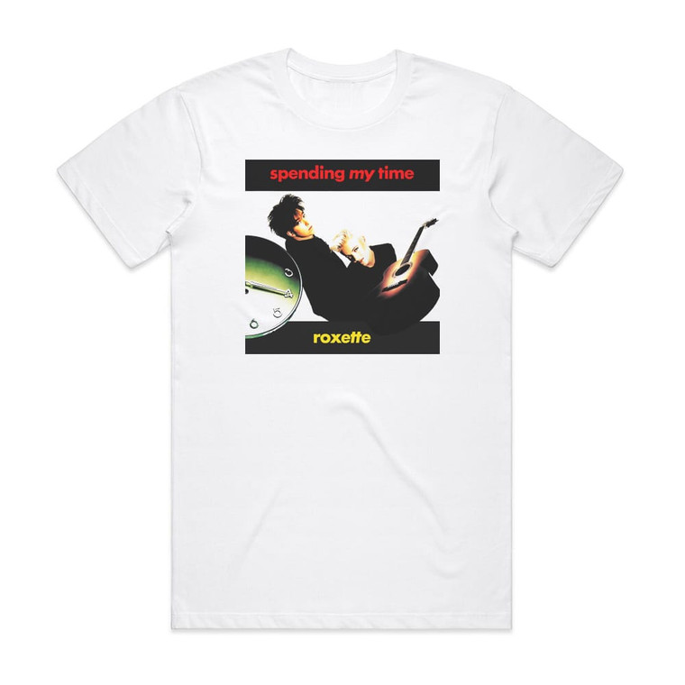 Roxette Spending My Time 1 Album Cover T-Shirt White