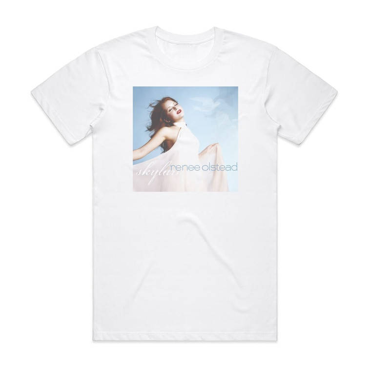 Renee Olstead Skylark Album Cover T-Shirt White
