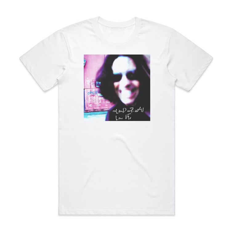 Roland Orzabal Low Life Album Cover T-Shirt White