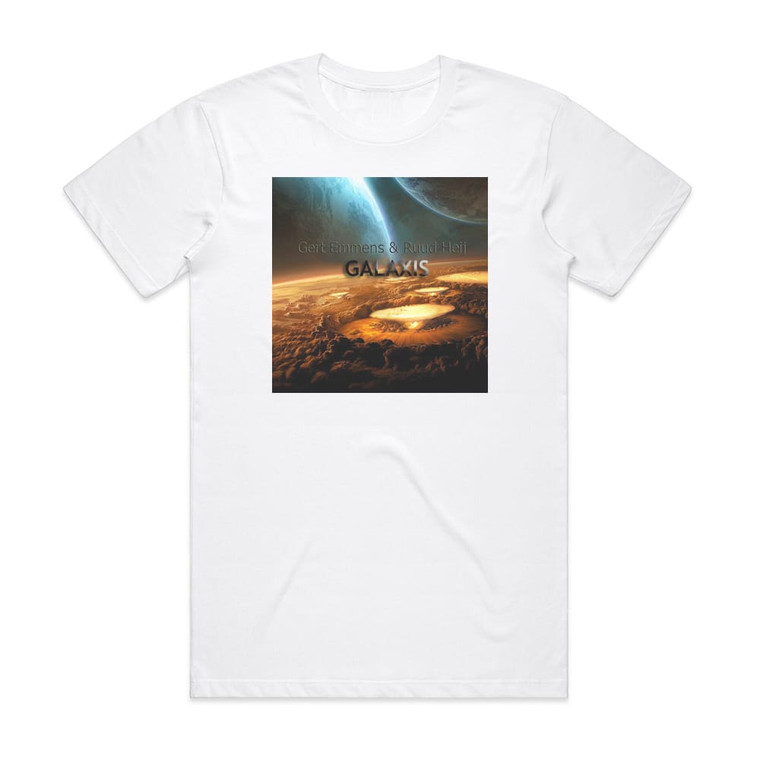 Ruud Heij Galaxis Album Cover T-Shirt White
