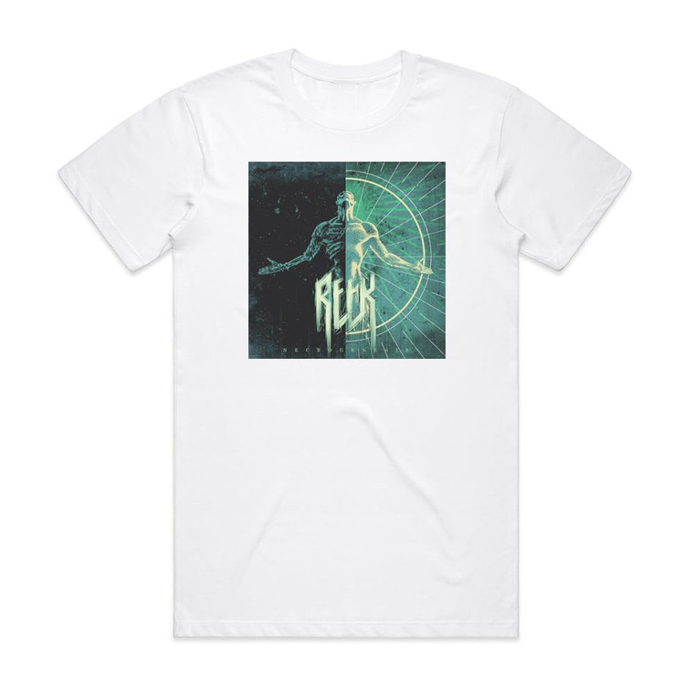 Reek Necrogenesis Album Cover T-Shirt White