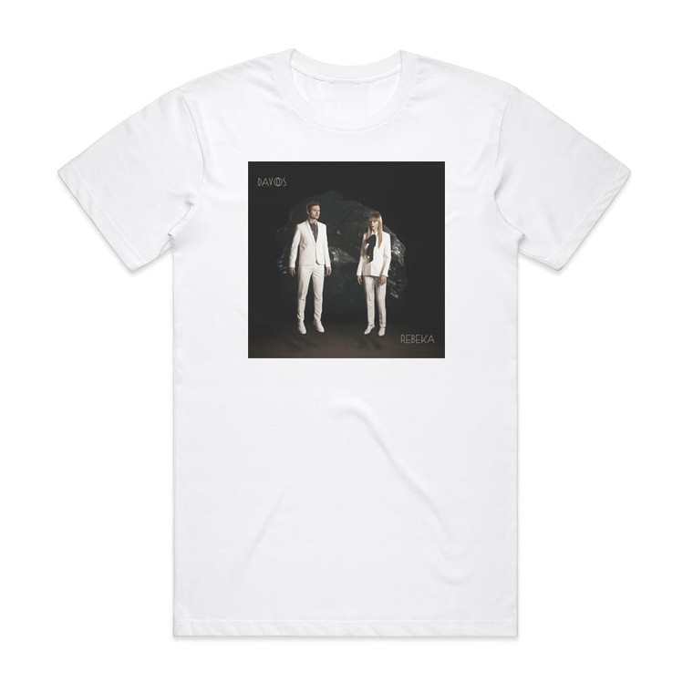 Rebeka Davos Album Cover T-Shirt White