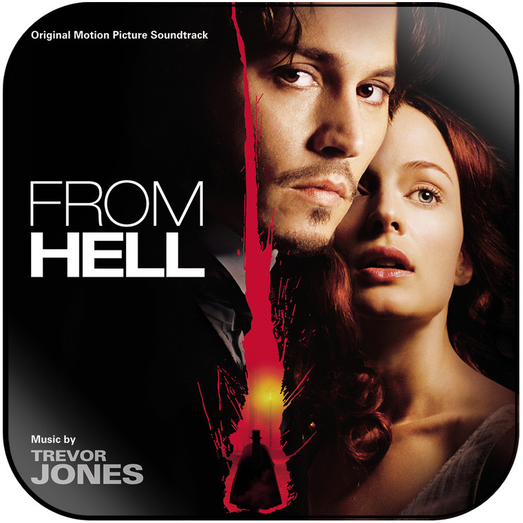Trevor Jones From Hell Album Cover Sticker