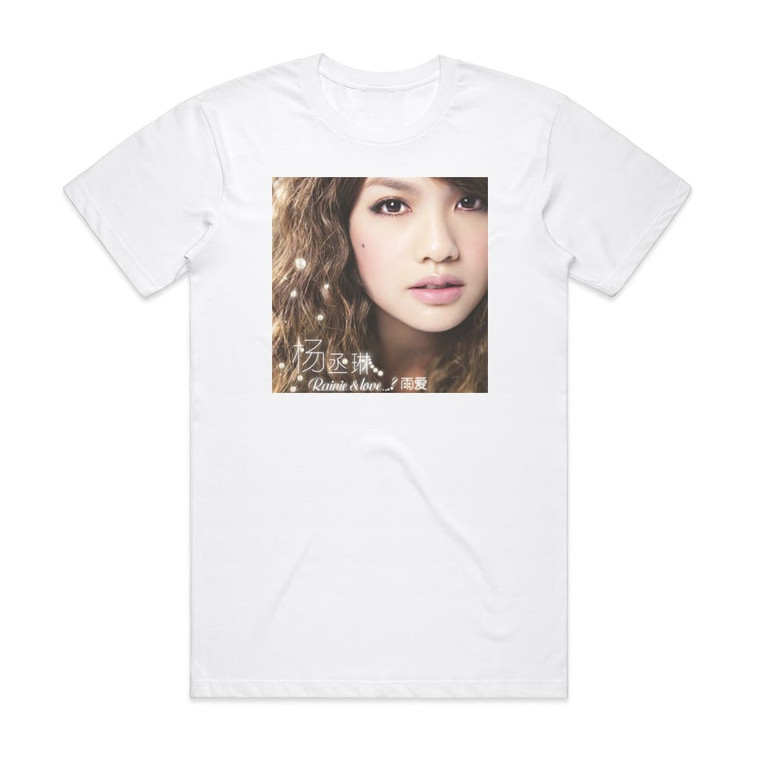 Rainie Yang Rainie Love Album Cover T-Shirt White