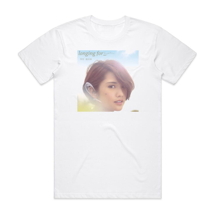 Rainie Yang Empty 4 Album Cover T-Shirt White