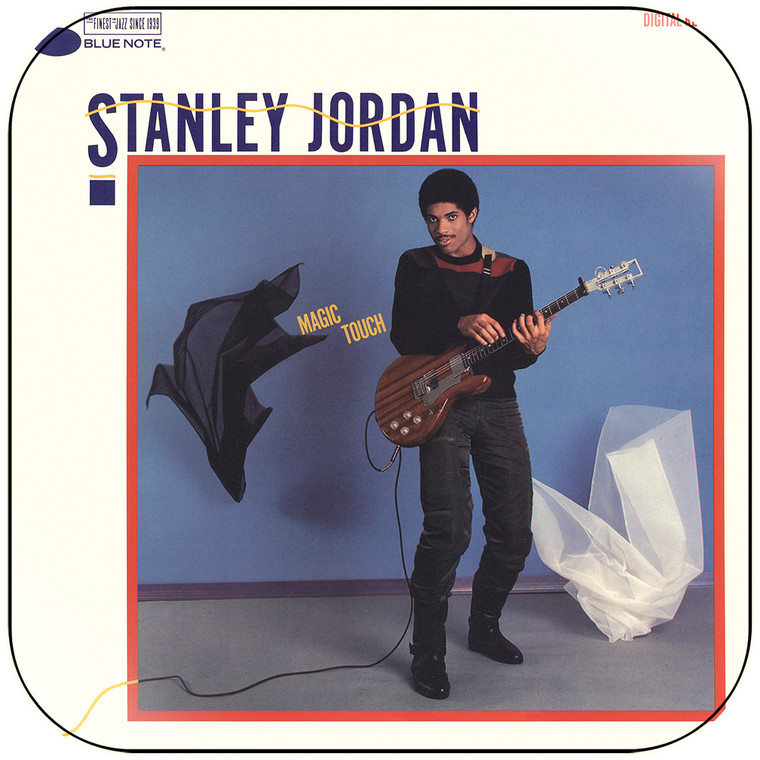 Stanley Jordan Magic Touch Album Cover Sticker