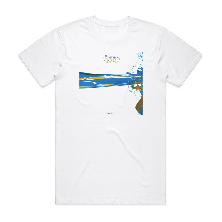 Renaissance Azure Dor Album Cover T-Shirt White