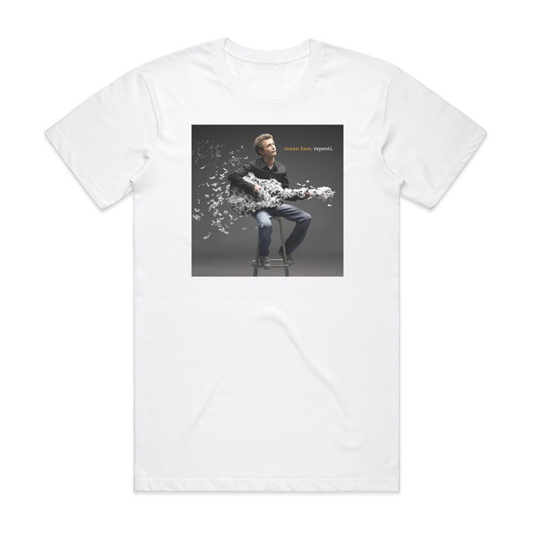 Renan Luce Repenti Album Cover T-Shirt White