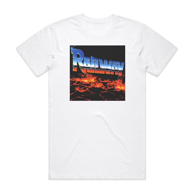 Railway Railway Album Cover T-Shirt White
