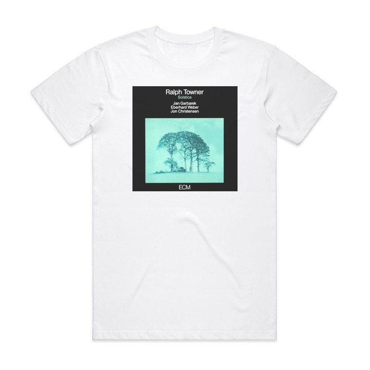Ralph Towner Solstice Album Cover T-Shirt White