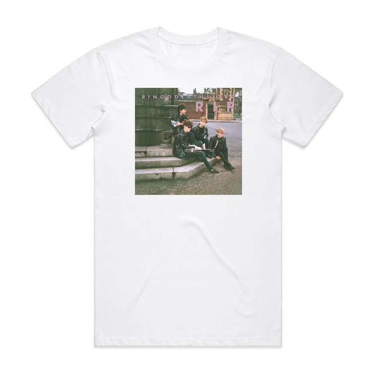 Ringo Deathstarr Rip Album Cover T-Shirt White