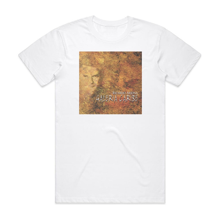Ricardo Arjona Galera Caribe Album Cover T-Shirt White