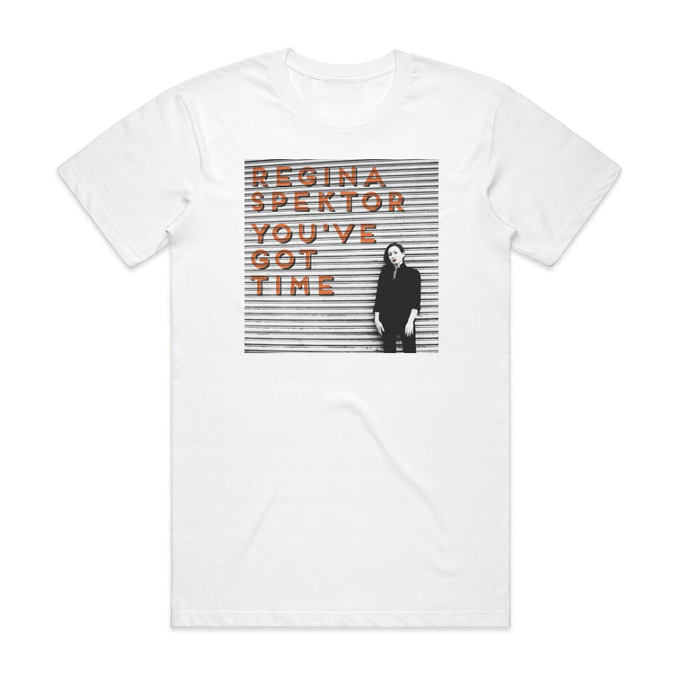 Regina Spektor Youve Got Time 1 Album Cover T-Shirt White