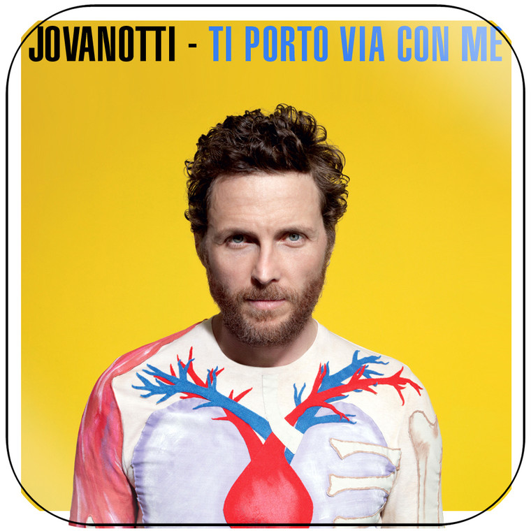 Jovanotti Ti Porto Via Con Me Album Cover Sticker