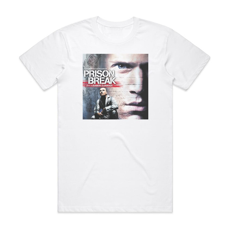 Ramin Djawadi Prison Break Album Cover T-Shirt White