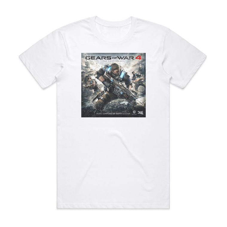 Ramin Djawadi Gears Of War 4 The Soundtrack Album Cover T-Shirt White