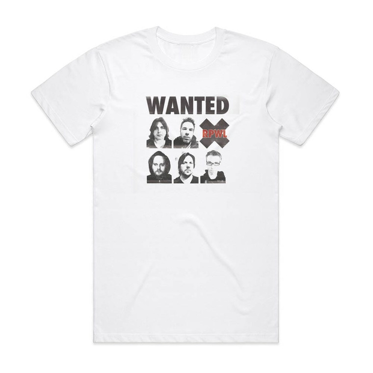 RPWL Wanted Album Cover T-Shirt White