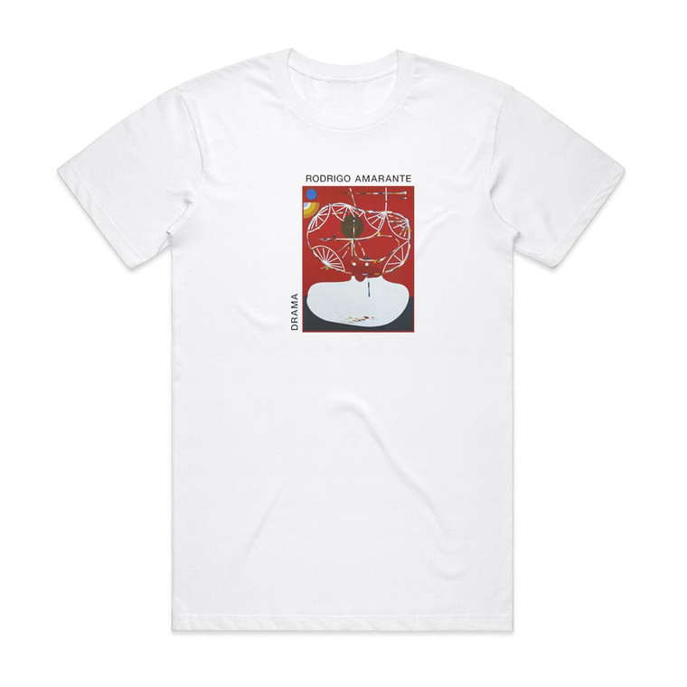Rodrigo Amarante Drama Album Cover T-Shirt White