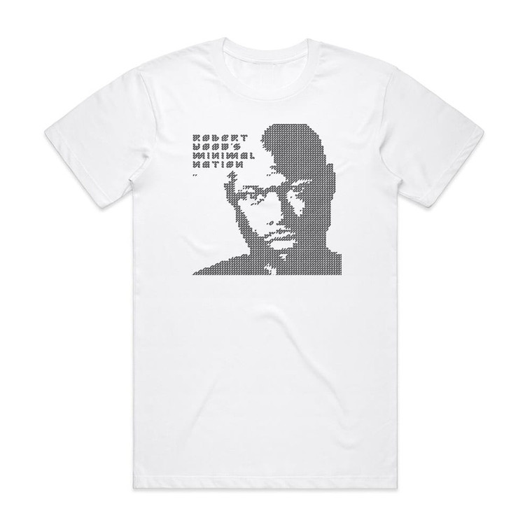 Robert Hood Minimal Nation Album Cover T-Shirt White