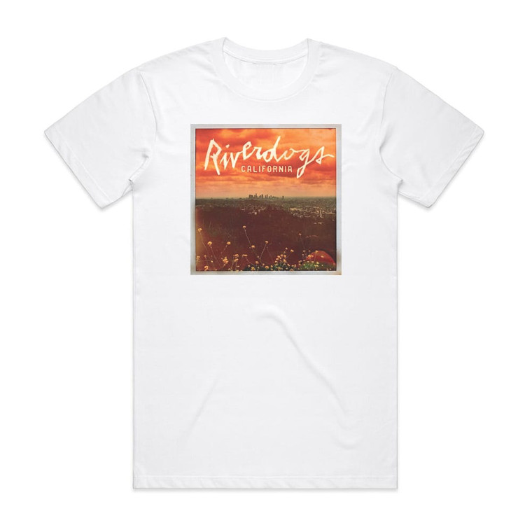 Riverdogs California Album Cover T-Shirt White