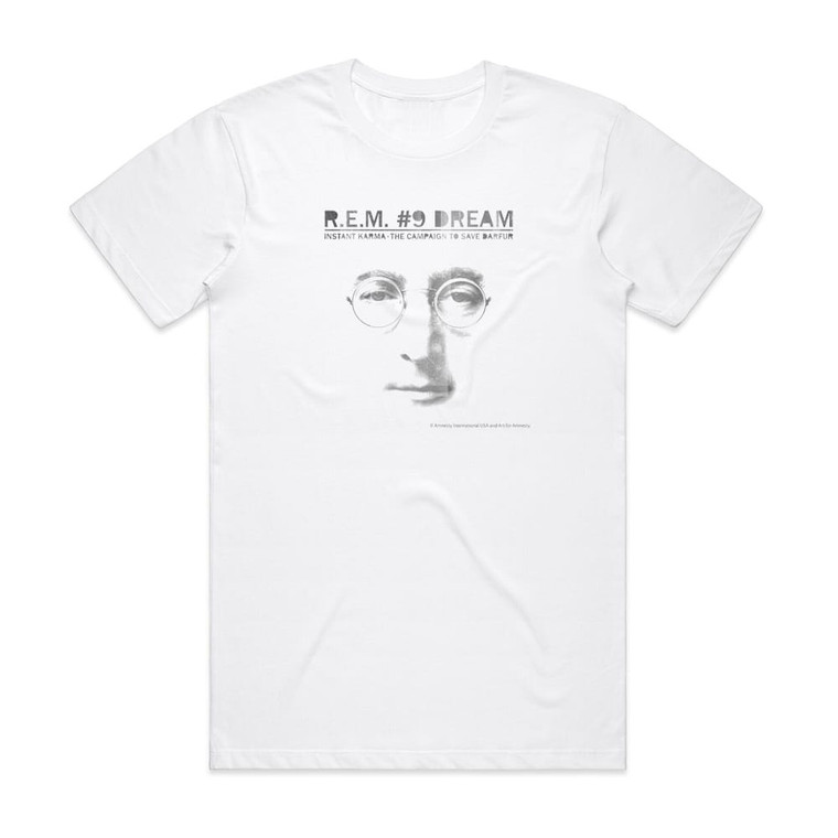 REM 9 Dream Album Cover T-Shirt White