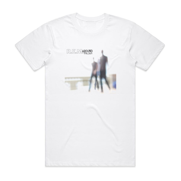 REM Around The Sun Album Cover T-Shirt White
