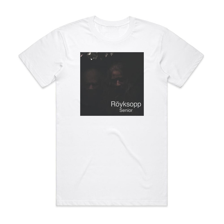 Royksopp Senior Album Cover T-Shirt White