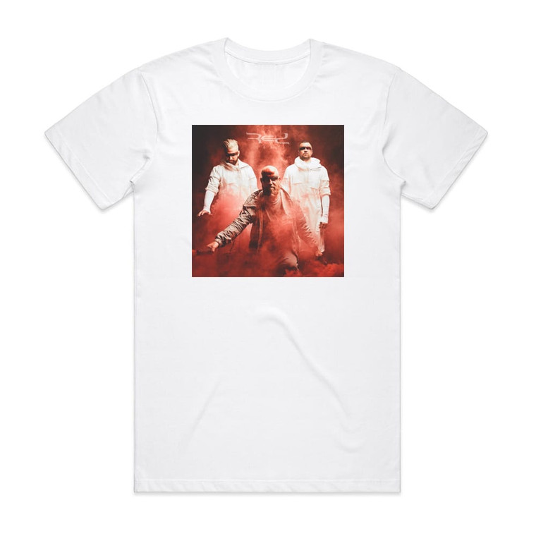 Red Gone Album Cover T-Shirt White