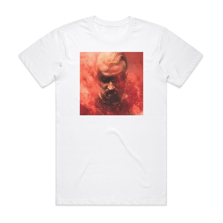 Red Losing Control Album Cover T-Shirt White