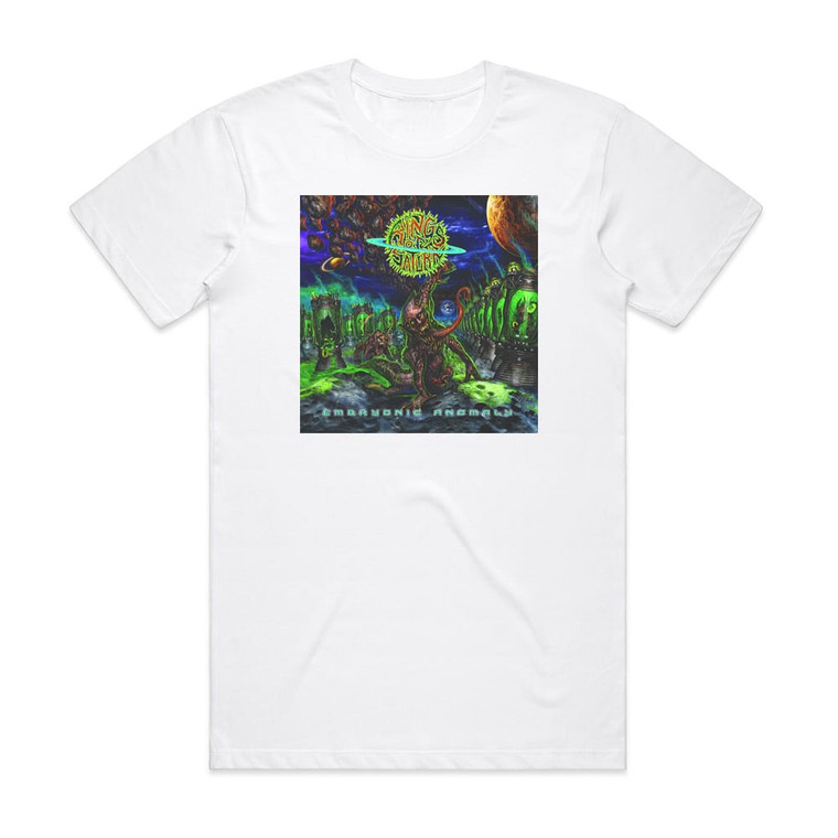 Rings of Saturn Rings Of Saturn Album Cover T-Shirt White