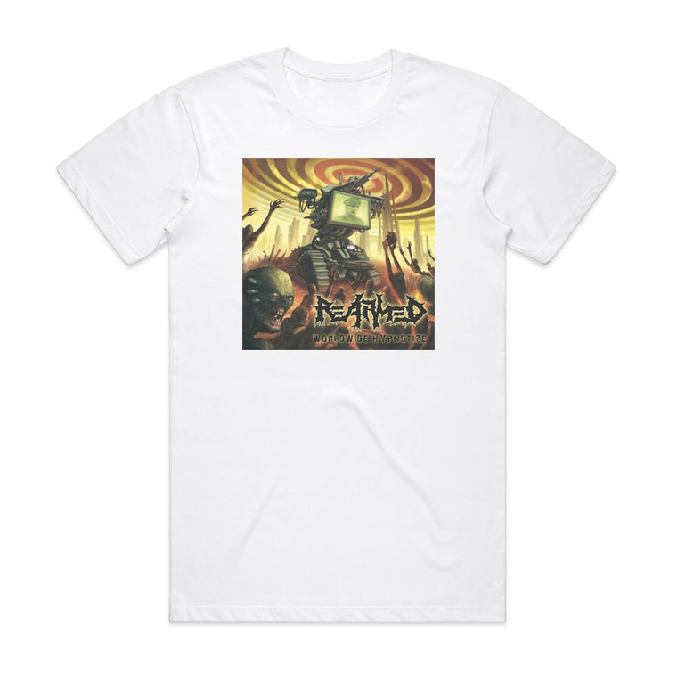 Re-Armed Worldwide Hypnotize Album Cover T-Shirt White