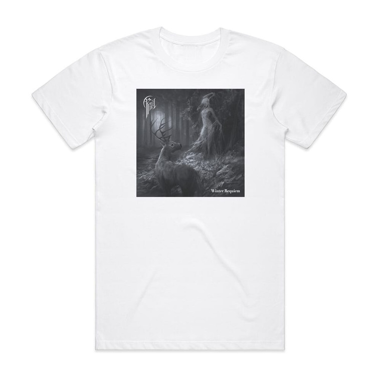 Reverie Noire Winter Requiem Album Cover T-Shirt White
