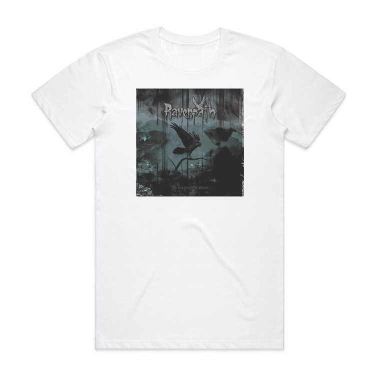 Ravenpath The Voices In The Winds Album Cover T-Shirt White