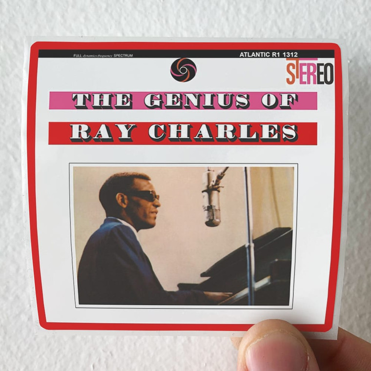 Ray Charles The Genius Of Ray Charles Album Cover Sticker