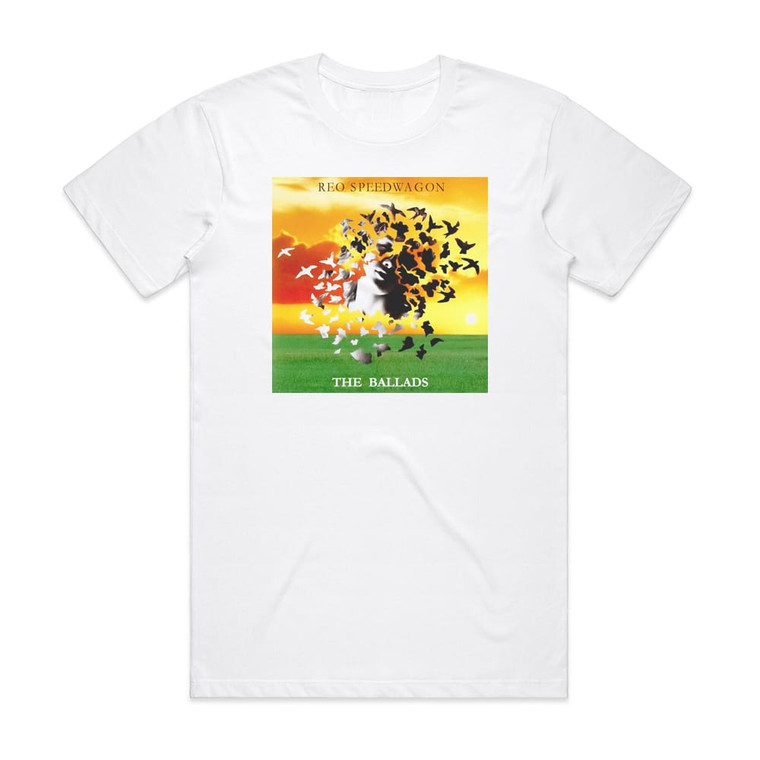 REO Speedwagon The Ballads Album Cover T-Shirt White