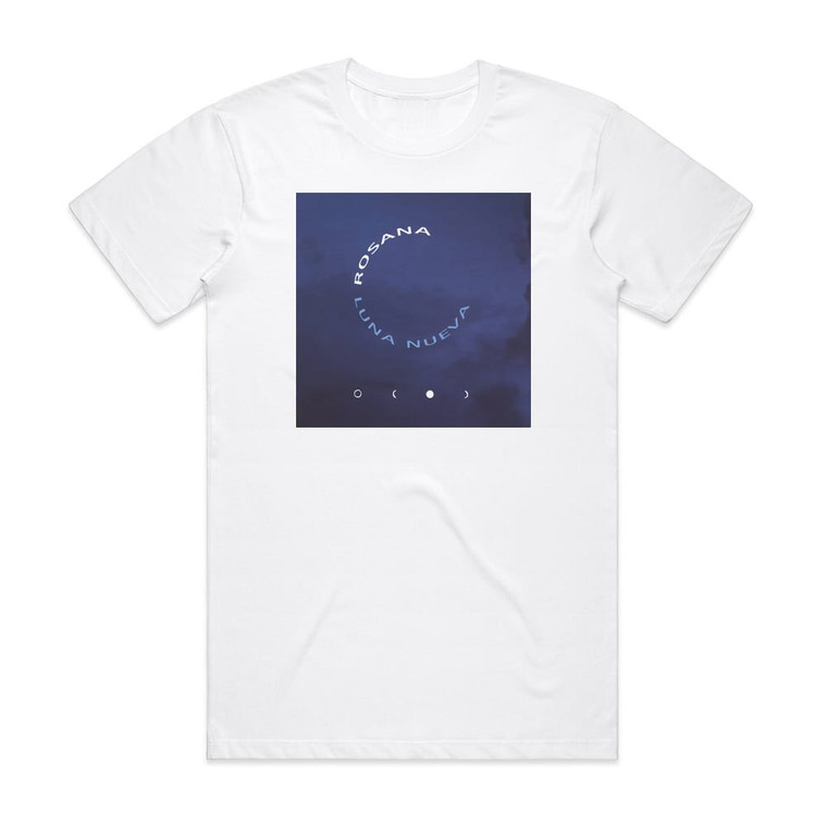 Rosana Luna Nueva Album Cover T-Shirt White